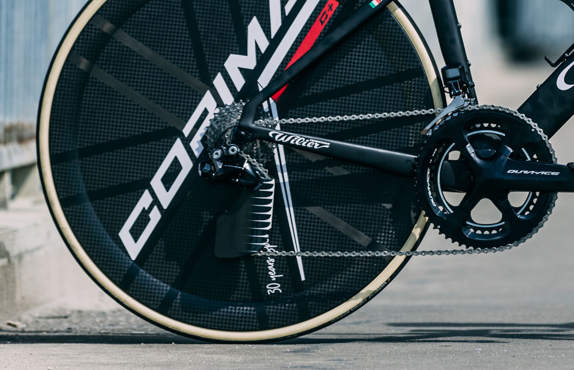 2022 Wilier Turbine SLR with CeramicSpeed Aero OSPW derailluer cage – 1