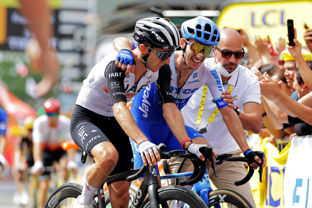Adam Yates wins 2023 Tour de France stage one (Alex Whitehead/SWpix.com)