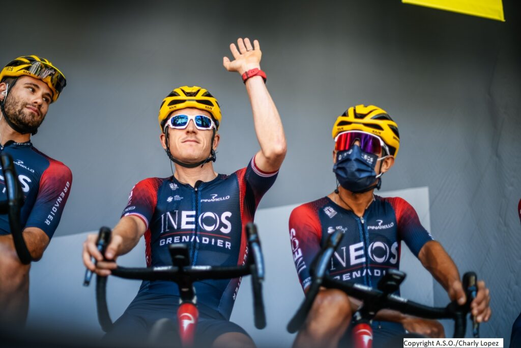 Geraint Thomas at 2022 Tour de France (Copyright A.S.O., Charly Lopez)