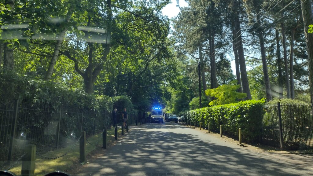 Cyclist died after collapsing in Little Aston during heatwave (image supplied)