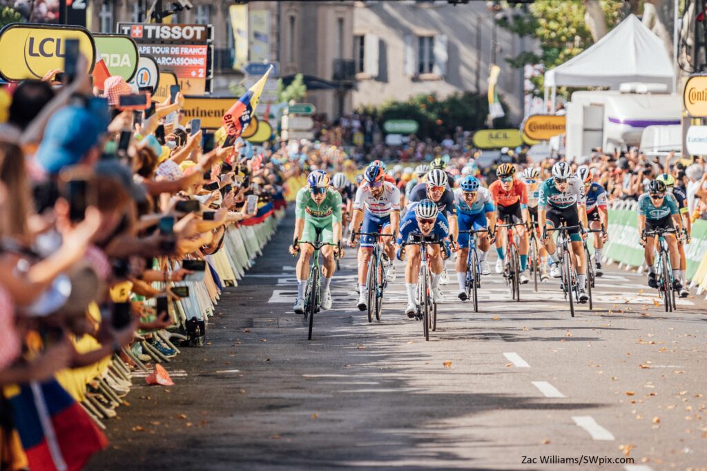 Jasper Philipsen wins stage 15 of the 2022 Tour de France (Zac Williams, SWpix.com)