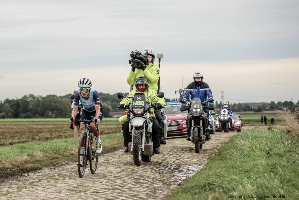 Lizzie Deignan during Paris-Roubaix Femmes 2020