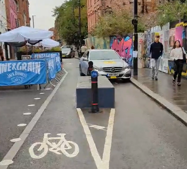 Manchester Northern Quarter cycle zone