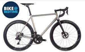 2022 Enigma Evoke Mk3 bike at bedtime