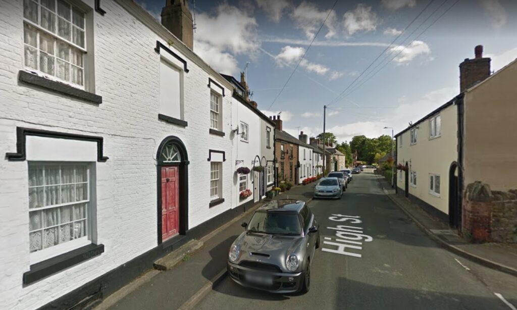 Northop High Street via Google Maps