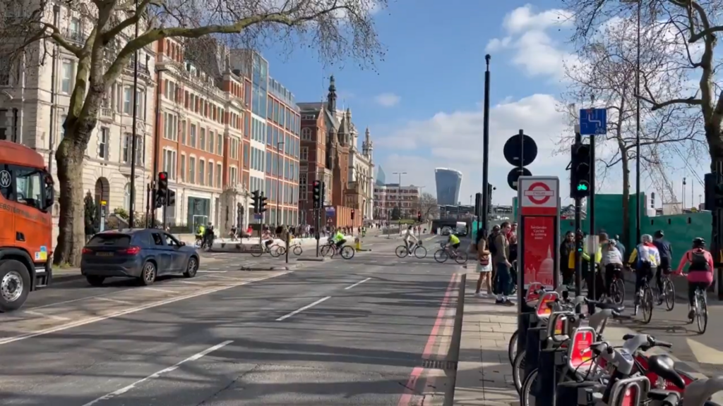 London cyclists