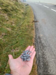 Tacks found on Col d’Aubisque