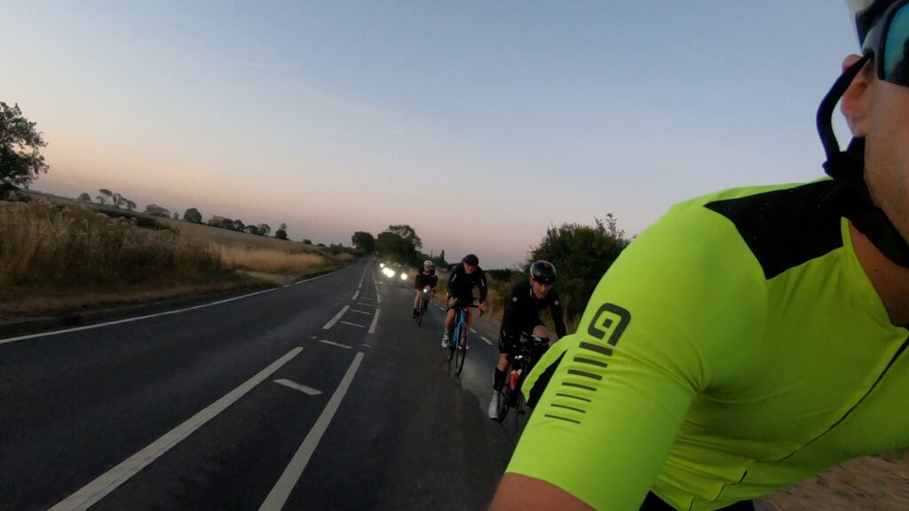 Matt Page london edinburgh london LEL pics Group riding