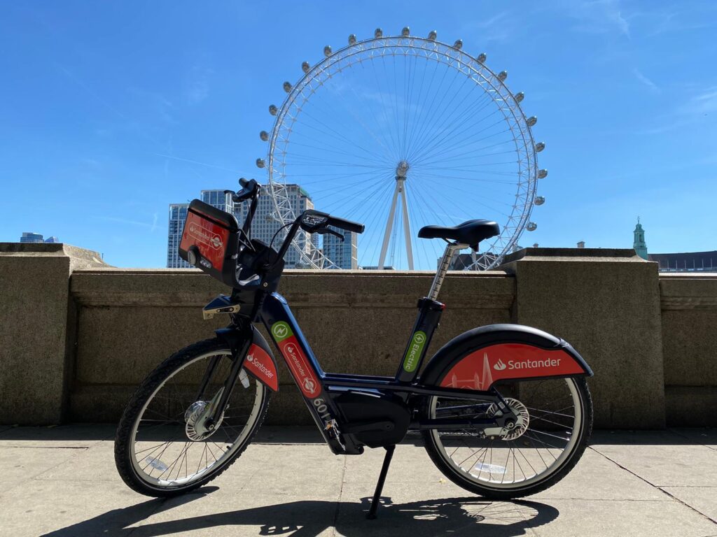 Santander Cycles e-bike (picture credit TfL)