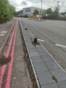 Stoke-on-Trent cycle lane