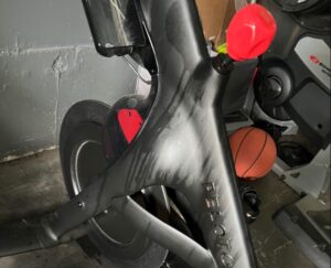 Sweaty Peloton spin bike – JBaNaNaS187 on Reddit