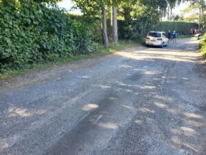 Repton road surface
