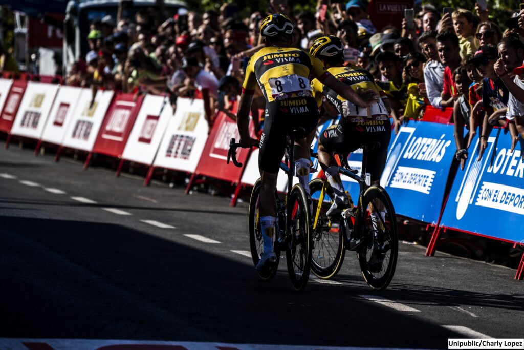 Primož Roglič Vuelta crash (Unipublic/Charly Lopez)