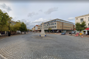 Market House roundabout, Taunton