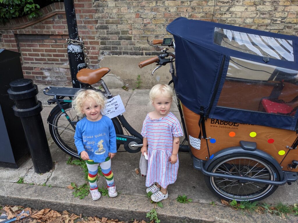 Council issues nuisance notice for cargo bike parked on pavement