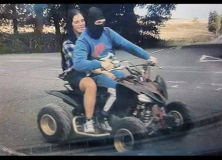 Peak District quad bike collision suspect