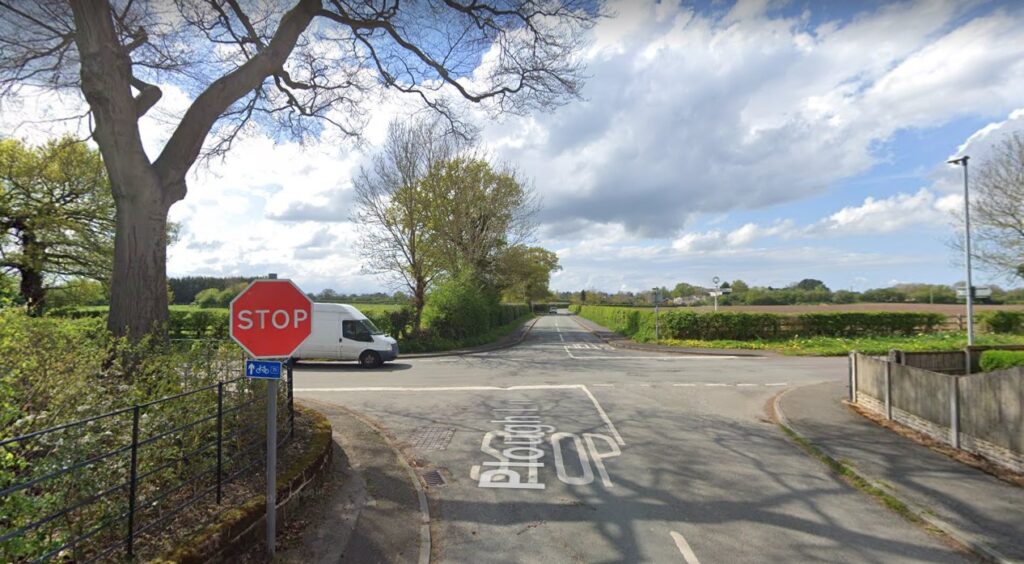 Christleton junction via Google Street View