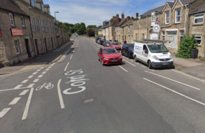 Corn Street cycle lanes, Witney