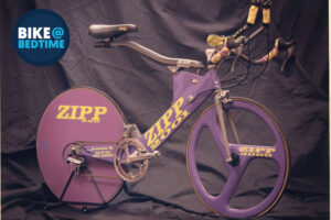 2022 Dangerholm Scott Foil bike at bedtime