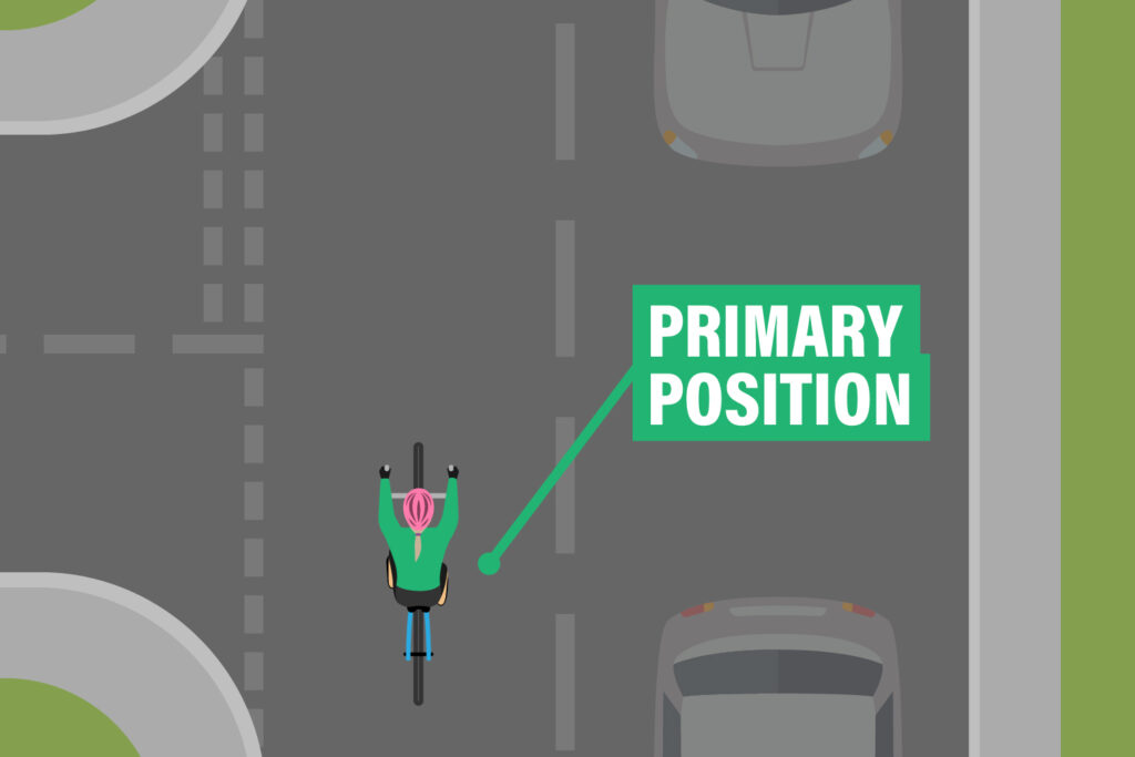 road positioning – primary position approaching junction.jpg