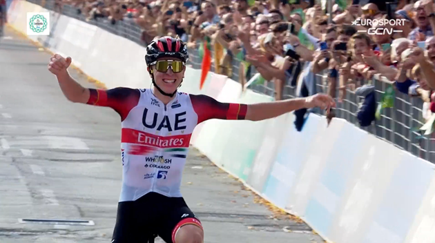 Tadej Pogacar wins 2022 Il Lombardia