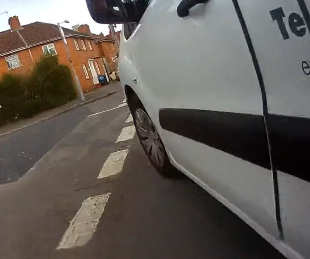 Van driver assaults cyclist in Bristol