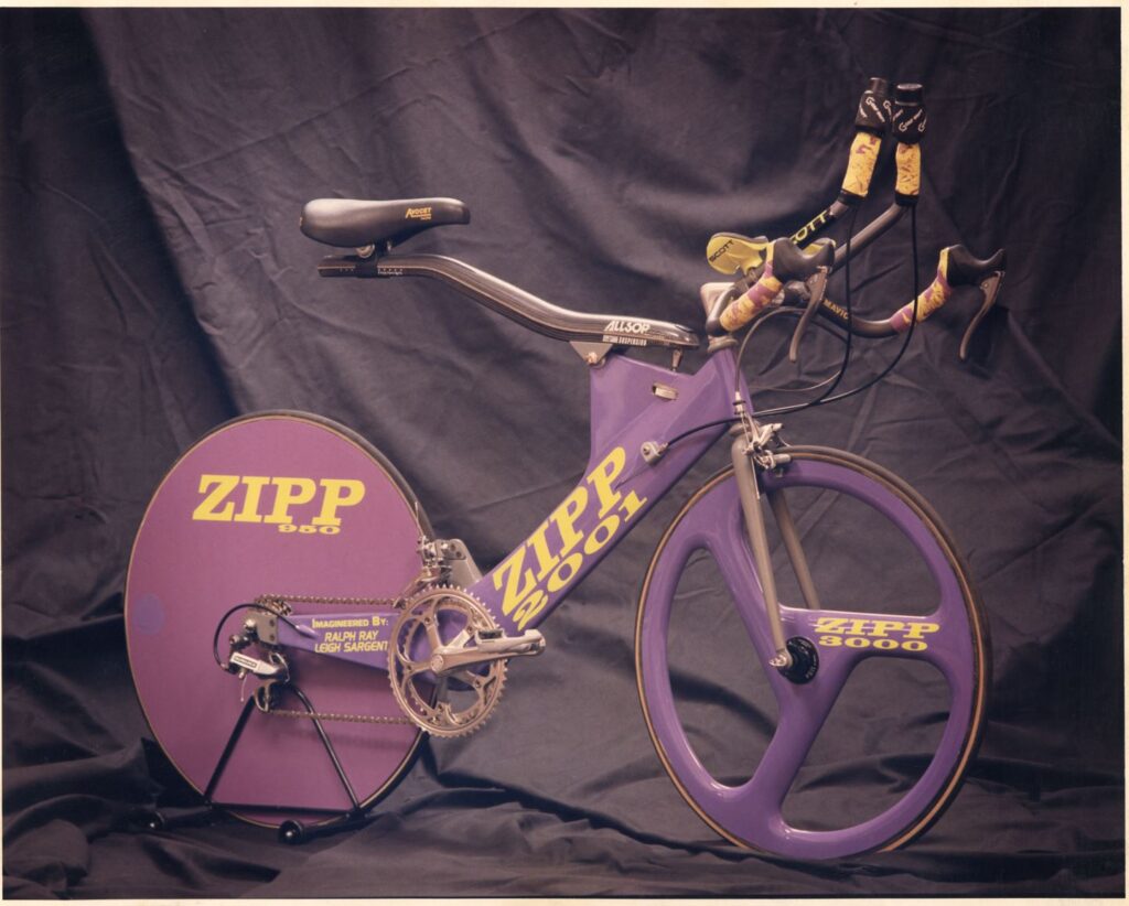 1993 Zipp 2001 TT bike Bike purple