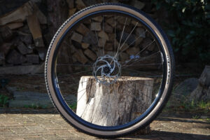 Halo White Line Disc 700C Dyno front wheel Best dynamo gravel wheel