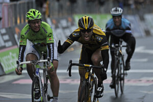 Gerald Ciolek wins 2013 Milan-San Remo (picture Gian Mattia D’Alberto, LaPresse, RCS Sport