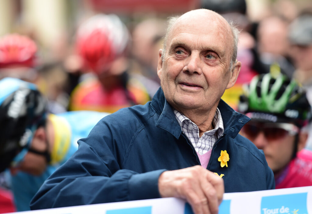 Brian Robinson at the 2015 Tour de Yorkshire (Alex Broadway/SWpix.com)