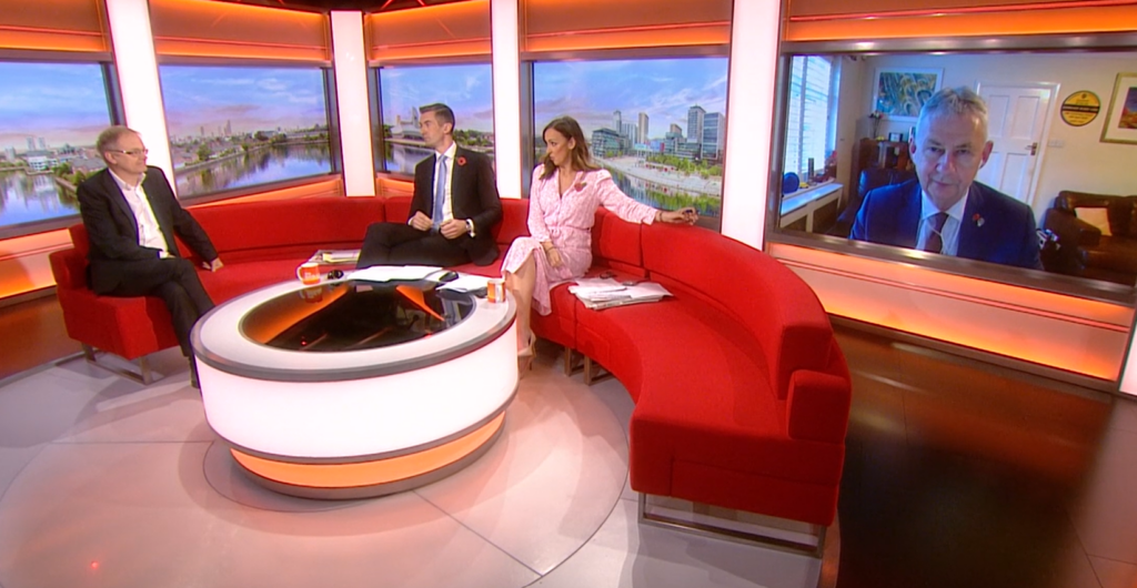 Duncan Dollimore and Edmund King appear on BBC Breakfast to discuss Panorama ‘Car v Bikes’ episode