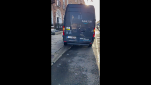 Amazon driver cycle lane