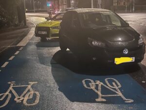 Cycle lane driver