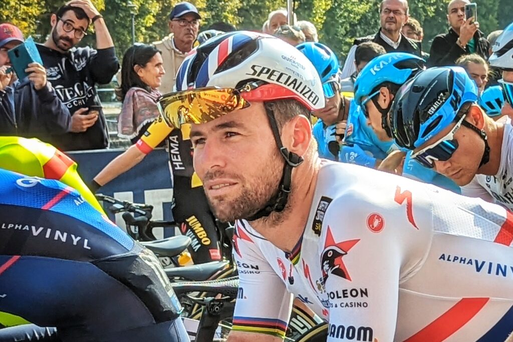 Mark Cavendish at Gran Torino 2022 (copyright Simon MacMichael)