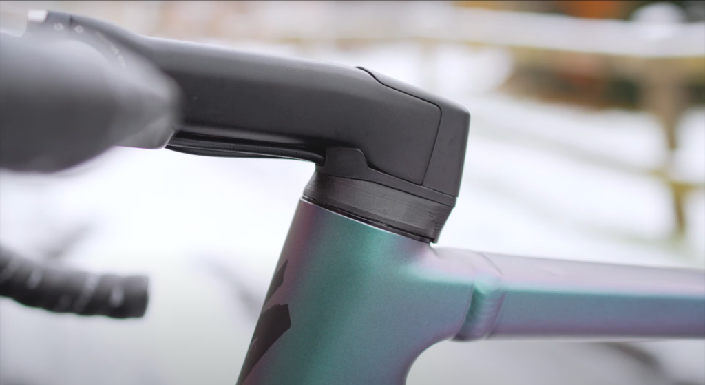 2022 Jamie Allez sprint integrated 3d printed headset cap