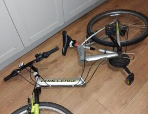 Sheppey cyclist’s bike broken in two after hit-and-run collision