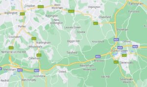 South London, Kent and Surrey borders