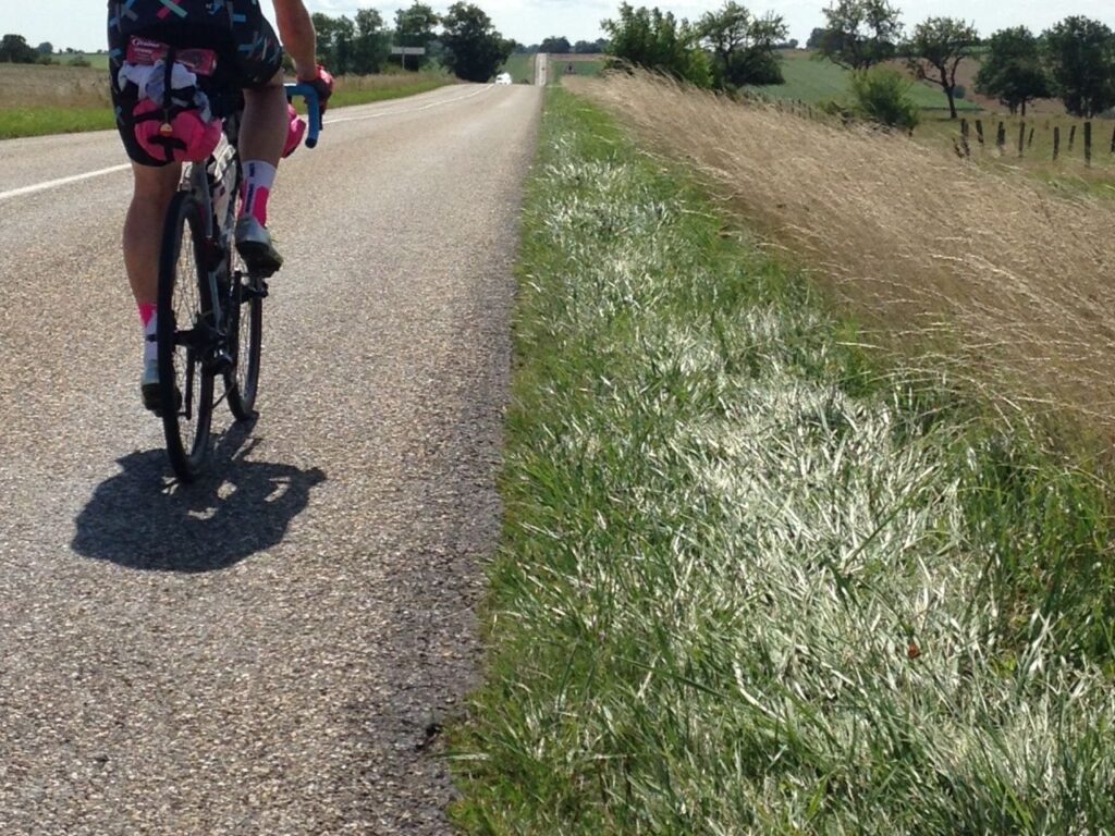 Transcontinental 2017 – Straight Road Shadow Gav.jpg