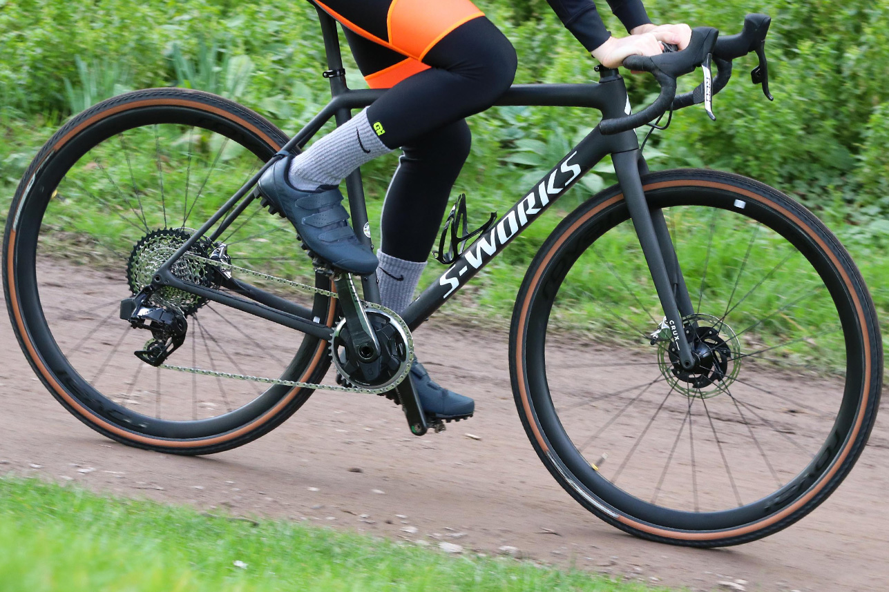 Specialized S-Works Crux gravel bike in action