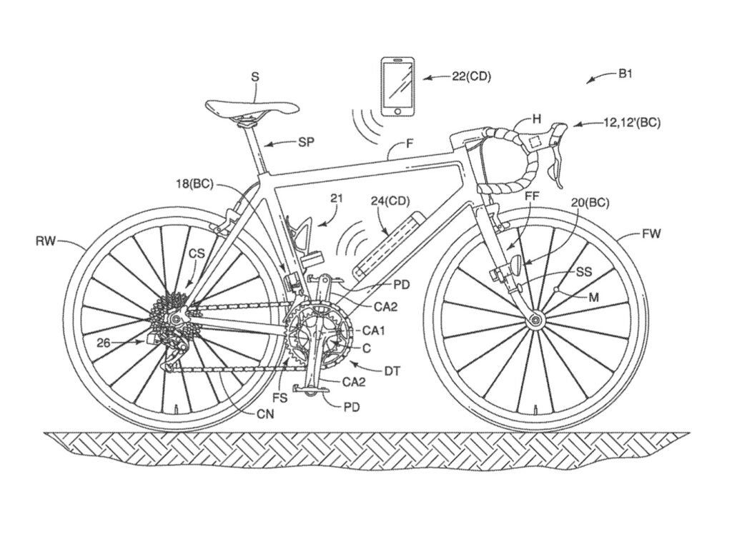 2023 Shimano non-contact patent application – 1