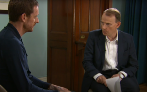 Andrew Marr and Bradley Wiggins