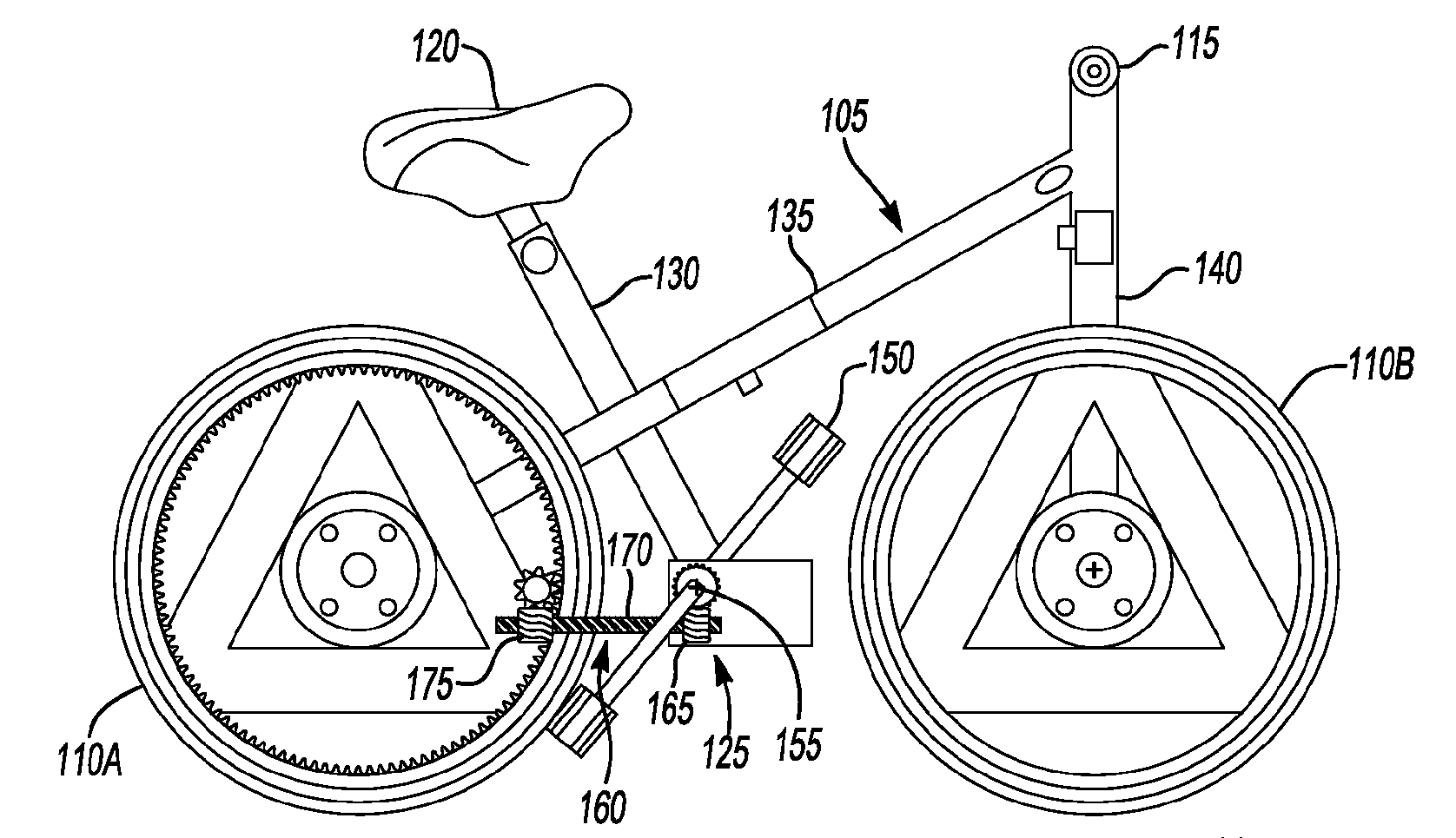 Ford collapsible bike