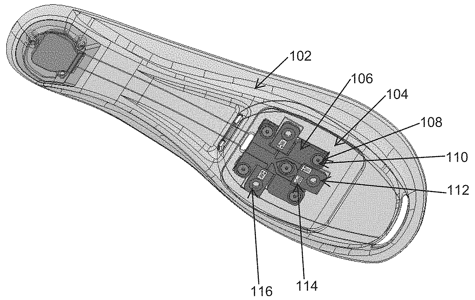Icon power meter shoe
