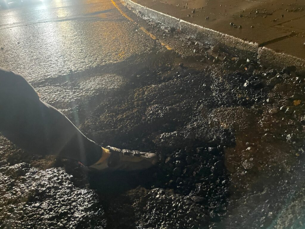 Richmond pothole