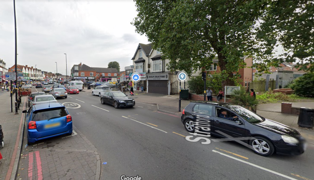 Birmingham congested routes