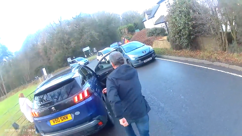 Road rage incident