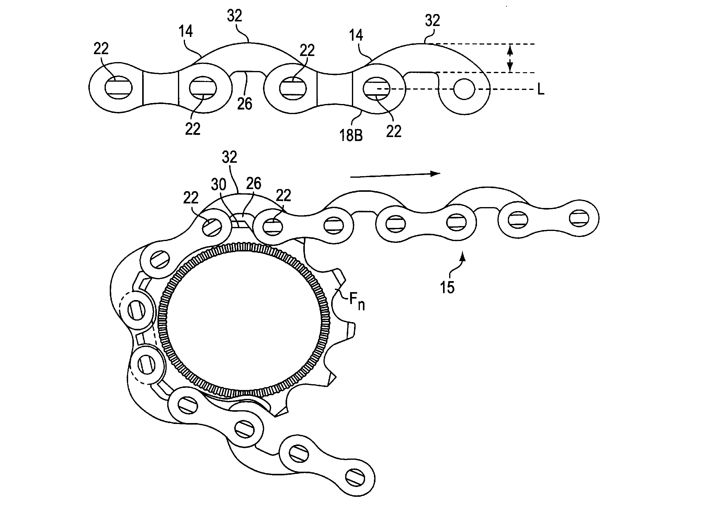 Shimano 14-speed patent chain v2