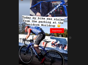 Shirin Van Anrooij appeals for information after bike stolen at Benidorm World Cup