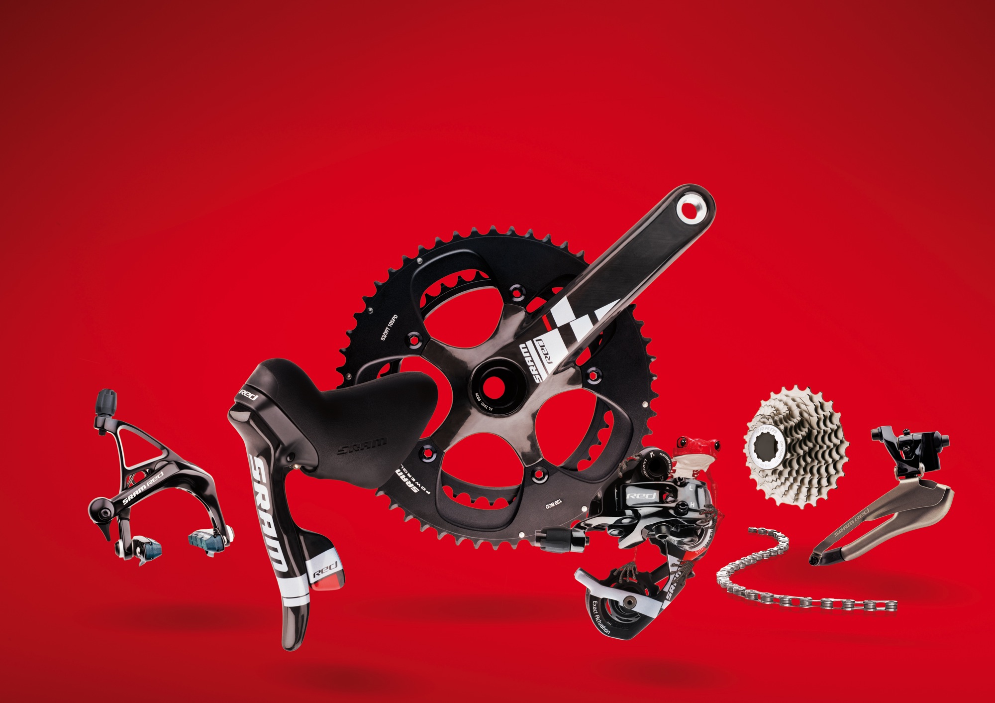 2009 SRAM Black RED groupset first gen