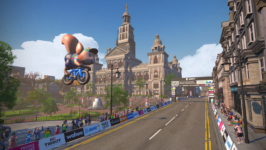 Zwift Scotland World Glasgow